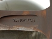 Recambio de llanta para seat ibiza iv (6j5, 6p1) 1.0 tsi referencia OEM IAM 6P0601025D R167JX16H2ET43 