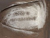 Recambio de llanta para ssangyong korando (ck) 2.0 e-xdi referencia OEM IAM 4173034100 R17X6.5JET43 