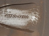 Recambio de llanta para ssangyong korando (ck) 2.0 e-xdi referencia OEM IAM 4173034100 R17X6.5JET43 