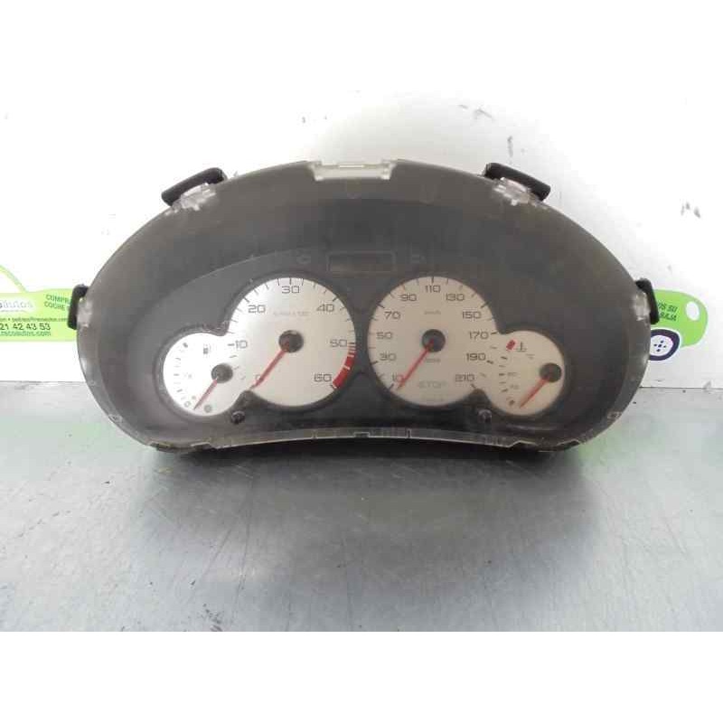 Recambio de cuadro instrumentos para peugeot 206 berlina 1.4 hdi referencia OEM IAM 9648836580 9648836580 