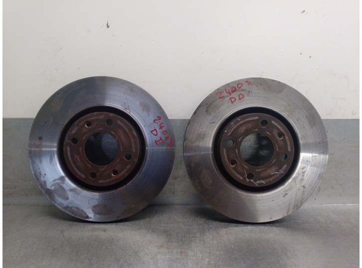 Recambio de disco freno delantero para citroën c5 berlina 2.0 hdi cat (rhr / dw10bted4) referencia OEM IAM 4246W3 4246W3 