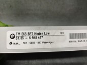 Recambio de modulo electronico para bmw 7 (e65, e66, e67) 730 d referencia OEM IAM 61356958447  6015007017