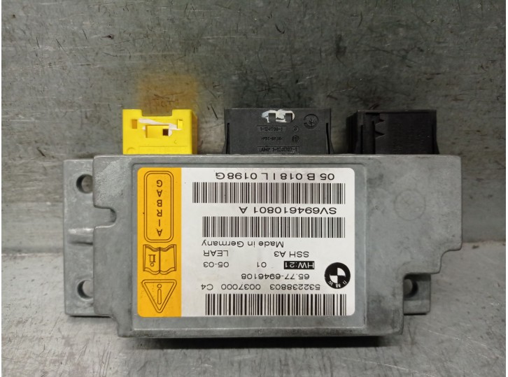 Recambio de centralita airbag para bmw 7 (e65, e66, e67) 730 d referencia OEM IAM 65776946108  532238803