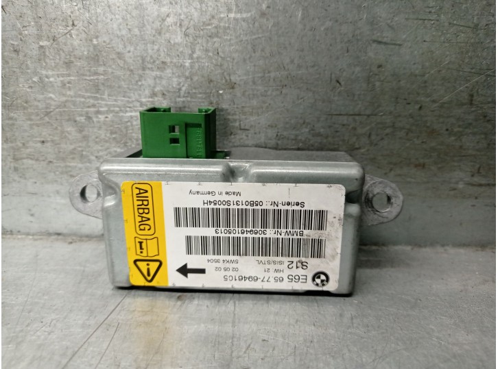 Recambio de centralita airbag para bmw 7 (e65, e66, e67) 730 d referencia OEM IAM 65776946105  5WK43504