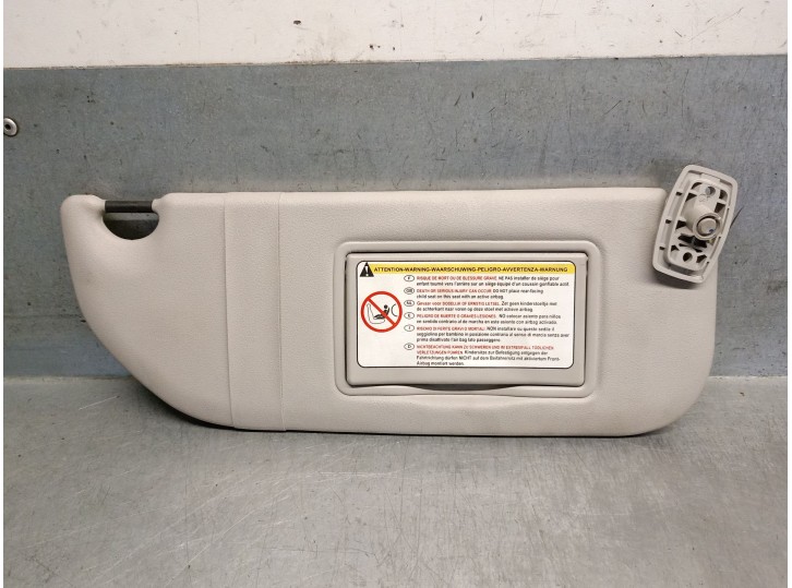 Recambio de parasol derecho para citroën c3 1.4 hdi sx plus referencia OEM IAM 8143KL 8143KL 