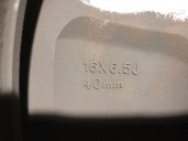 Recambio de llanta para nissan juke (f15) 1.6 referencia OEM IAM BV81A R16X6.5J40MM D0300BV81A