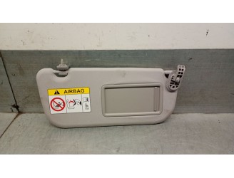 Recambio de parasol derecho para hyundai i10 1.0 cat referencia OEM IAM 85220B9150TXB 85220B9150TXB 