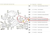 Recambio de cubrecarter para bmw 7 (e65, e66, e67) 730 d referencia OEM IAM 