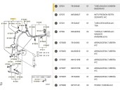 Recambio de tubos aire acondicionado para mitsubishi asx (ga0w) 1.8 di-d cat referencia OEM IAM 7815A646 7815A646 