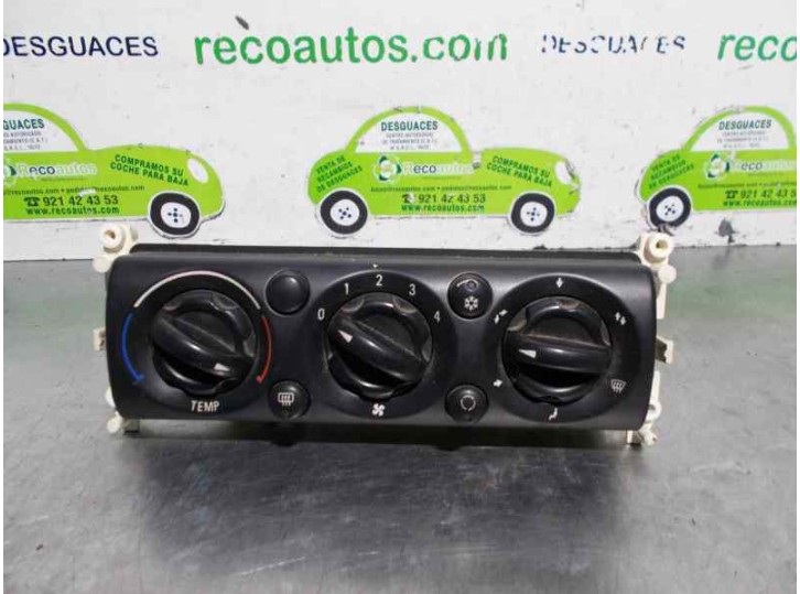 Recambio de mando calefaccion / aire acondicionado para mini r50,r53 1.6 16v cat referencia OEM IAM 64111502214  