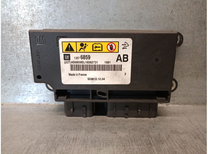 Recambio de centralita airbag para opel meriva b 1.3 16v cdti referencia OEM IAM 13576859 AS6859EL 16562731