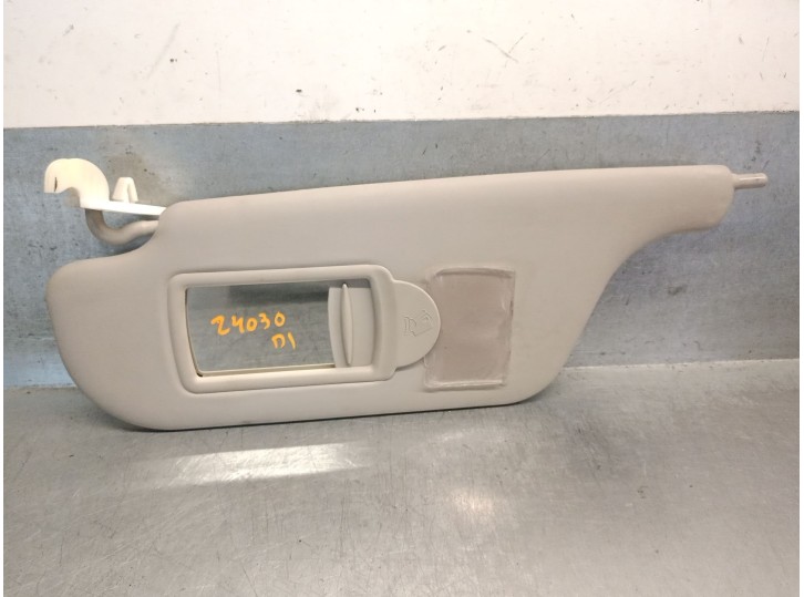 Recambio de parasol izquierdo para renault clio iii 1.5 dci diesel cat referencia OEM IAM 8200294234 8200294234 