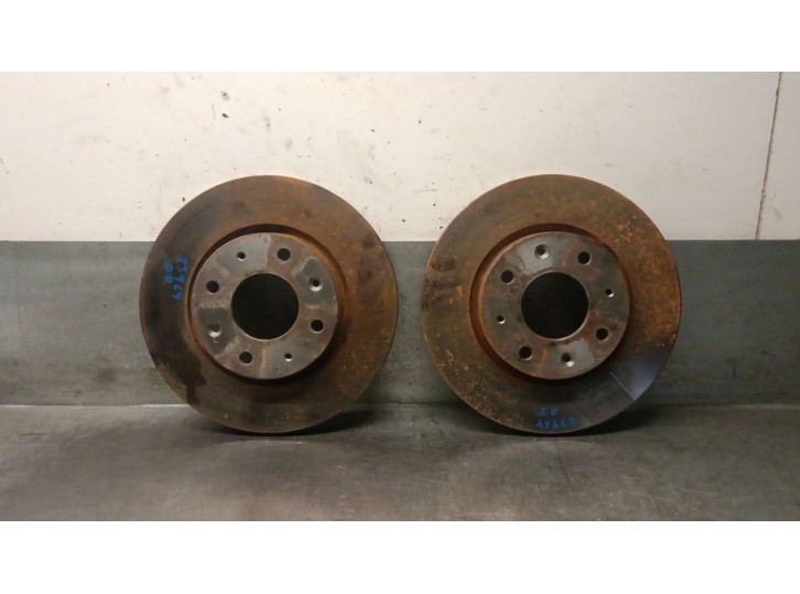 Recambio de disco freno delantero para kia cerato 2.0 turbodiesel cat referencia OEM IAM 517122F100 517122F100 