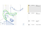 Recambio de tubos aire acondicionado para renault clio iii 1.5 dci diesel referencia OEM IAM 8200422126 8200422126 
