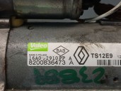 Recambio de motor arranque para renault clio iii 1.5 dci diesel referencia OEM IAM 8200836473A  TS12E9 VALEO
