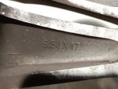 Recambio de llanta para hyundai ix35 (lm, el, elh) 1.6 referencia OEM IAM 529102S200 R176.5JX17OFFSET48 