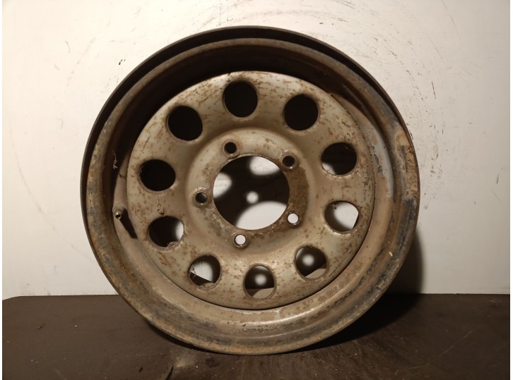 Recambio de llanta para suzuki samurai (sj) 1.3 cat referencia OEM IAM 4321084C00 R15X51/2JJDOT 