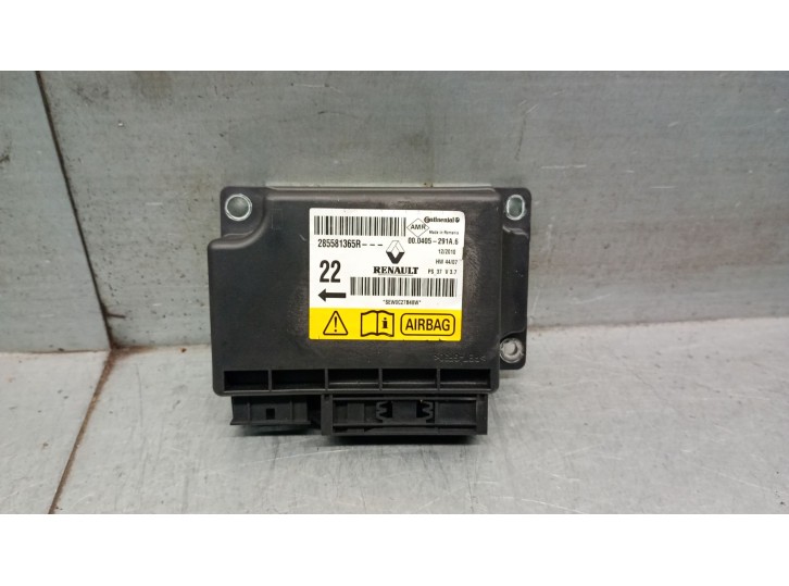 Recambio de centralita airbag para renault megane iii grandtour (kz0/1) 1.6 16v (kz0u, kz1b, kz1u) referencia OEM IAM 285581365R