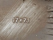 Recambio de llanta para chevrolet epica 2.0 cat referencia OEM IAM 96639769 R17X7JET49 