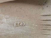 Recambio de llanta para chevrolet epica 2.0 cat referencia OEM IAM 96639769 R17X7JET49 