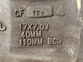 Recambio de llanta para jeep compass (mp, m6, mv, m7) 1.4 multiair referencia OEM IAM 5VC25TRMAA R17X7.0J40MM 