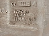 Recambio de llanta para jeep compass (mp, m6, mv, m7) 1.4 multiair referencia OEM IAM 5VC25TRMAA R17X7.0J40MM 