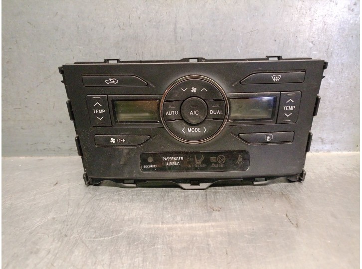 Recambio de mando climatizador para toyota auris 1.6 16v cat referencia OEM IAM 5590002301 5590002301 
