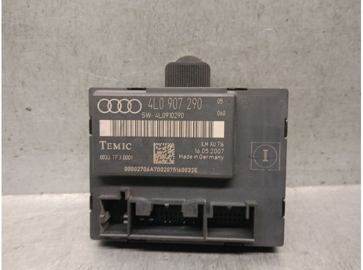 Recambio de centralita cierre para audi q7 (4l) 3.0 v6 24v tdi referencia OEM IAM 4L0907290 003TFJ0001 TEMIC