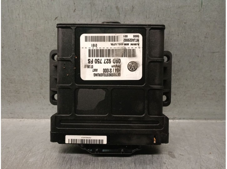 Recambio de centralita cambio automatico para audi q7 (4l) 3.0 v6 24v tdi referencia OEM IAM 09D927750FS MTJA029992 