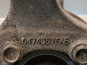 Recambio de mangueta delantera derecha para chrysler grand voyager v (rt) 2.8 crd referencia OEM IAM 04743576AB 4743568AC 