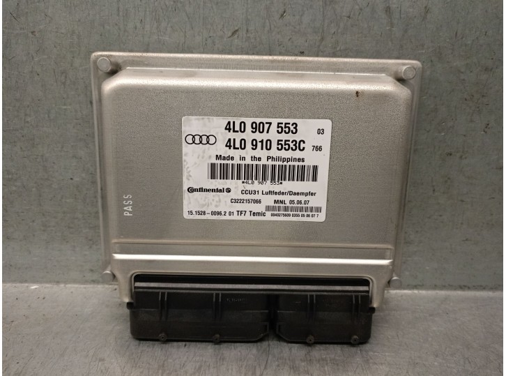 Recambio de centralita suspension para audi q7 (4l) 3.0 v6 24v tdi referencia OEM IAM 4L0907553 4L0907553C CONTINENTAL