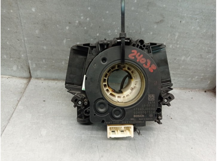 Recambio de anillo airbag para nissan qashqai (j10) 2.0 dci turbodiesel cat referencia OEM IAM 47945JD000 47945JD000 0265005514