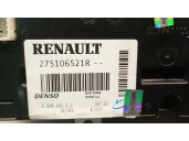 Recambio de mando climatizador para nissan nv400 furgoneta (x62, x62b) dci 135 referencia OEM IAM 275106521R 2711800Q0E 