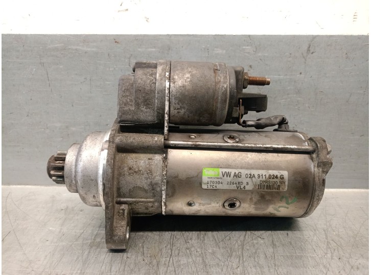 Recambio de motor arranque para seat leon (1m1) 1.9 tdi referencia OEM IAM 02A911024G  D7RS130 VALEO
