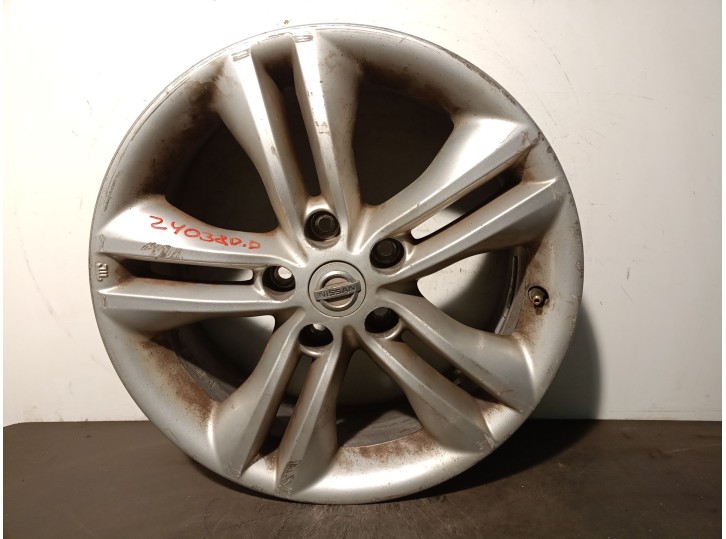 Recambio de llanta para nissan qashqai (j10) 2.0 dci turbodiesel cat referencia OEM IAM 40300BR07A R176.5JX17CH5OFFSET40 