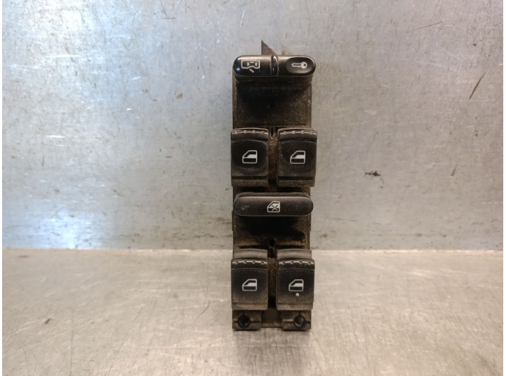 Replacement front left window lift switch for Volkswagen Sharan (7M6/7M9) 1.9 TDI OEM IAM reference 7M3959857D 7M395985
