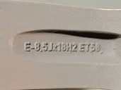 Recambio de llanta para audi q7 (4l) 3.0 v6 24v tdi referencia OEM IAM 4L0601025B R188.5JX18H2ET58 