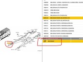 Recambio de molduras delanteras para nissan nv400 furgoneta (x62, x62b) dci 135 referencia OEM IAM 808200149R 8087200Q0E 