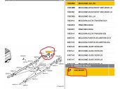 Recambio de molduras traseras para nissan nv400 furgoneta (x62, x62b) dci 135 referencia OEM IAM 768F30007R 9387400Q0C 