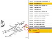 Recambio de molduras traseras para nissan nv400 furgoneta (x62, x62b) dci 135 referencia OEM IAM 768F20007R 9387500Q0C 