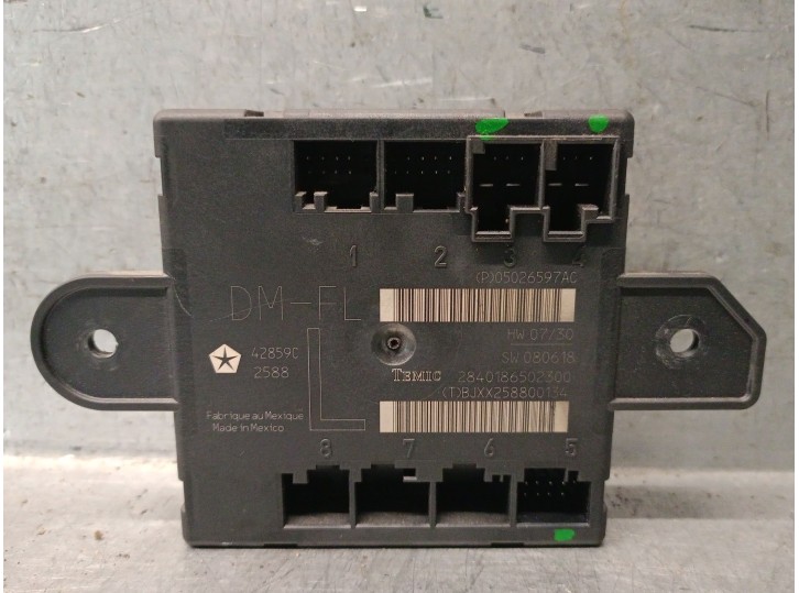 Recambio de centralita cierre para chrysler grand voyager v (rt) 2.8 crd referencia OEM IAM 42859C2588 42859C2588 