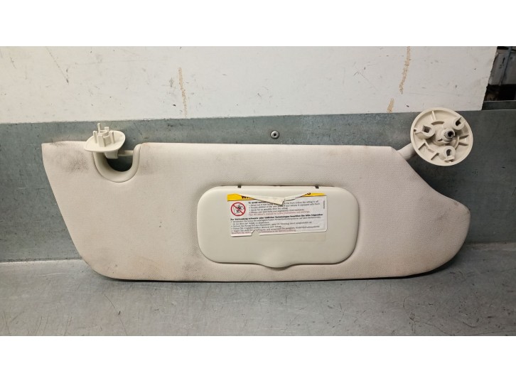 Recambio de parasol derecho para chrysler grand voyager v (rt) 2.8 crd referencia OEM IAM 1JE96DW1AA 1JE96DW1AA 