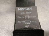 Replacement front right seat belt for Nissan Qashqai (J10) 2.0 dCi turbodiesel cat OEM IAM reference 86884JD00A