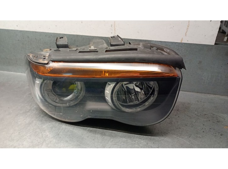 Replacement right headlight for BMW 7 (E65, E66, E67) 730 d OEM IAM reference 63127165446 63127165446 HELLA 15807601AB -BULB 