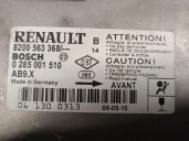 Recambio de centralita airbag para renault clio iii 1.5 dci diesel referencia OEM IAM 8200563368  0285001510 BOSCH