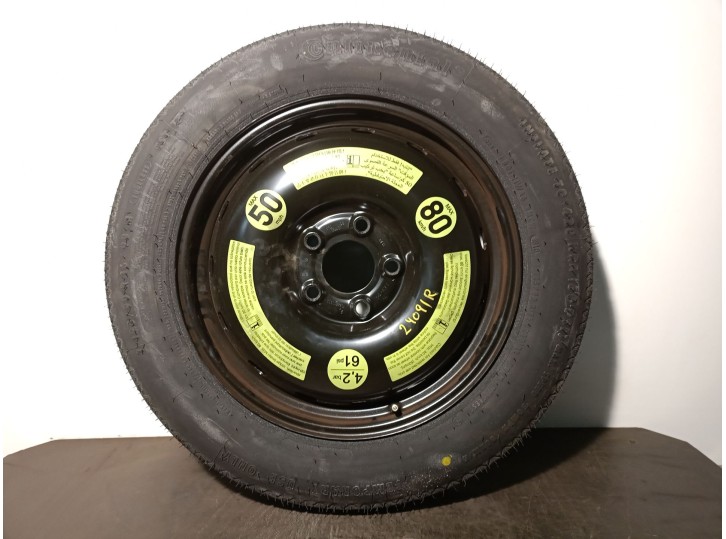 Recambio de neumatico repuesto para mercedes-benz clase a (w169) 2.0 cdi cat referencia OEM IAM 1694000802 T12590R1698M CONTINEN