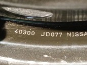 Recambio de neumatico repuesto para nissan qashqai (j10) 2.0 dci turbodiesel cat referencia OEM IAM 40300JD077 T14590R16106M CON