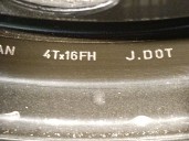 Recambio de neumatico repuesto para nissan qashqai (j10) 2.0 dci turbodiesel cat referencia OEM IAM 40300JD077 T14590R16106M CON