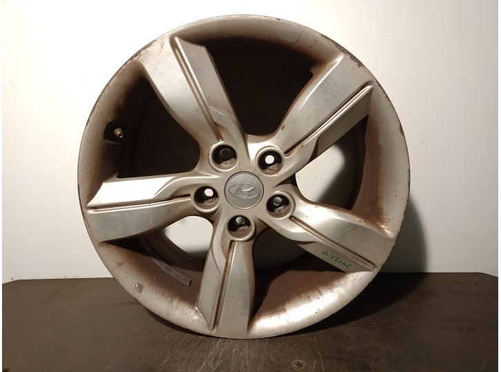 Recambio de llanta para hyundai veloster (fs) 1.6 gdi referencia OEM IAM 529102V050 R177.0JX17OFFSET47 