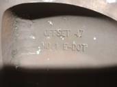 Recambio de llanta para hyundai veloster (fs) 1.6 gdi referencia OEM IAM 529102V050 R177.0JX17OFFSET47 